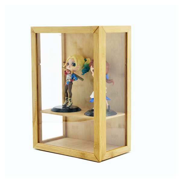 Gift Boxes Acrylic Treat Box with Bamboo Handle Acrylic Gift Box